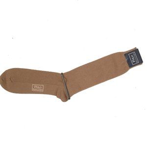 New Polo Ralph Lauren Camel Hair Socks!  Camel Color  Made in Japan